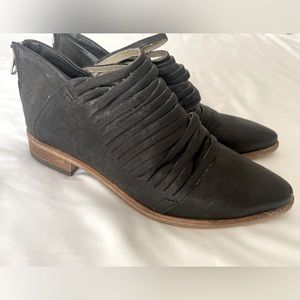 Free People Lost Valley Fringe Shootie Bootie Black 7 (37)